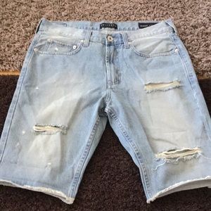 Jeans shorts!